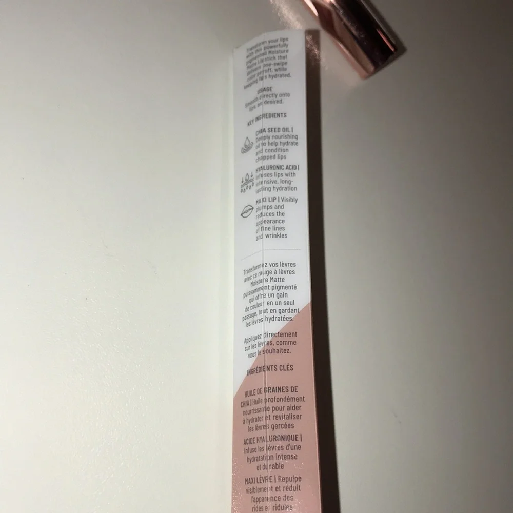 Lys Beauty speak love moisture matte lipstick in speak love NEW